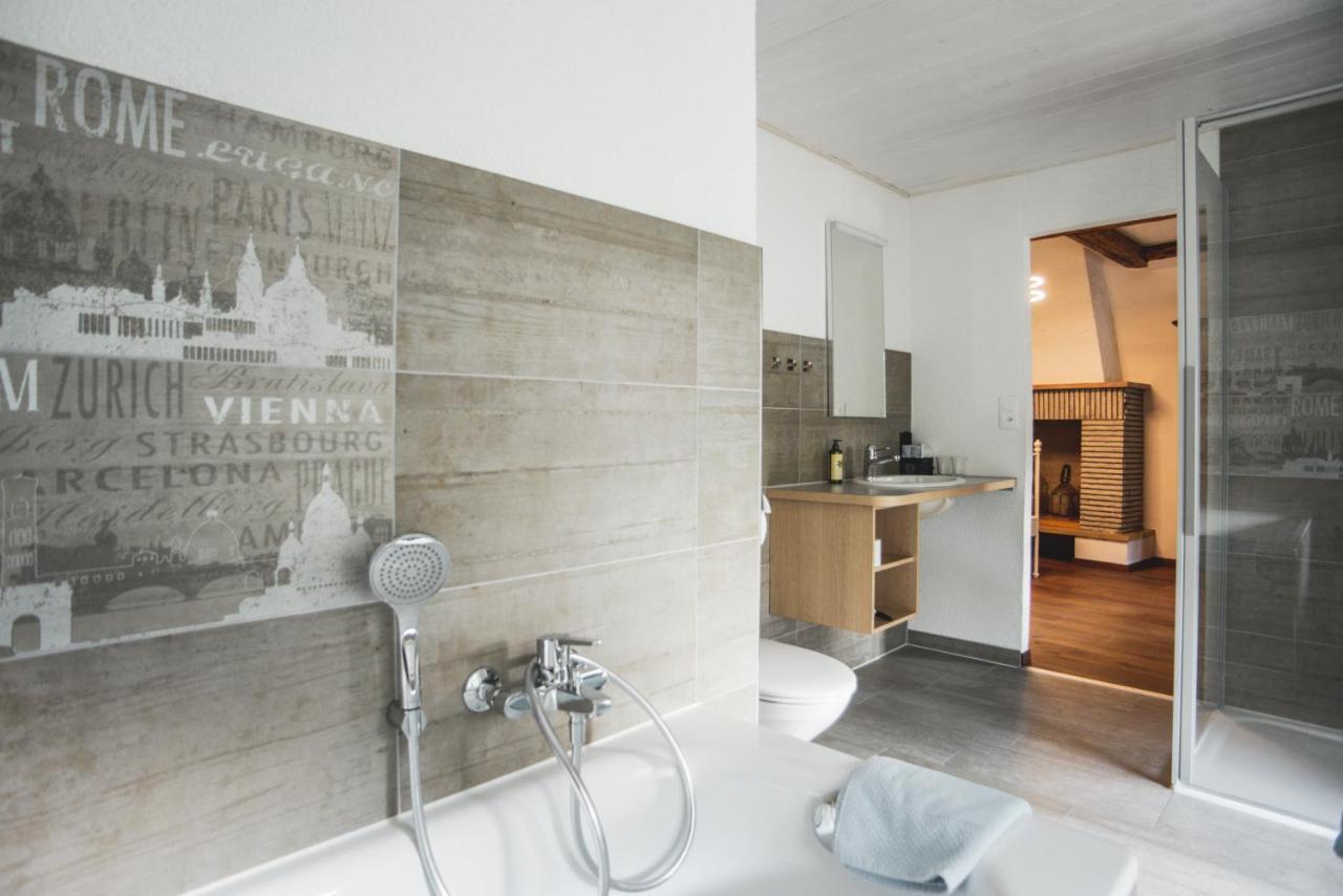 Hotel Demi-Lune Saint-Ursanne Ngoại thất bức ảnh
